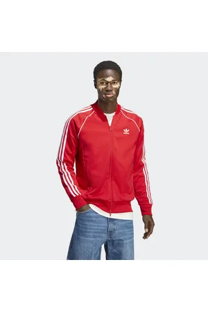 Chamarra adidas roja para hombre store