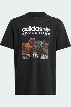 adidas Playera Adventure Negro - Niño