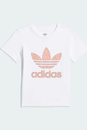 adidas Playera Animal Graphic Print Blanco - Niño