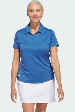 adidas Playera Polo Manga Corta Solid Performance Mujer Trace Royal - Mujer