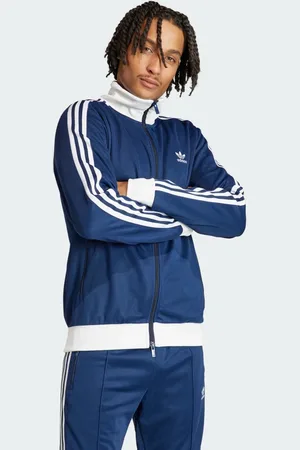 adidas Chamarra Deportiva Adicolor Classics Beckenbauer Night Indigo - Hombre