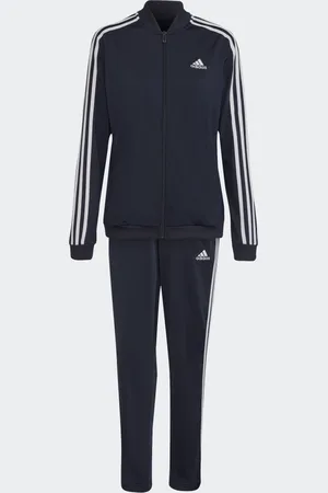 adidas Conjunto Essentials 3 Franjas Legend Ink - Mujer