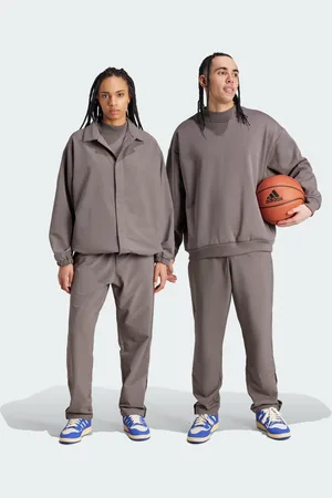 adidas Pants Snap Basketball Charcoal - Unisex