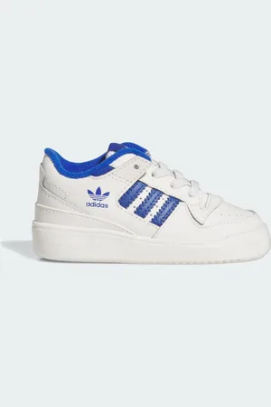 adidas Tenis Forum Low CL Cordones Elásticos Niños Core Blanco - Niño