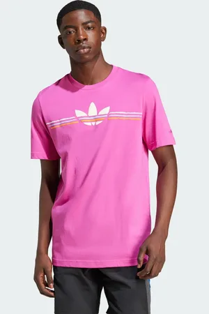 Playera adidas rosa hombre orders