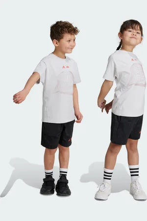 adidas Conjunto de Playera Star Wars Kids Gris One - Niño