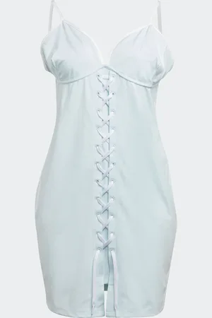 adidas Vestido de Tiras Always Original Laced Almost Azul - Mujer