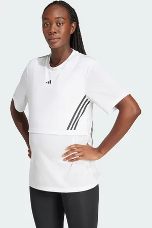 adidas Playera de Maternidad Blanco - Mujer
