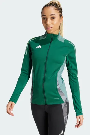adidas Chaqueta de Entrenamiento Tiro 24 Competition Team Dark Verde - Mujer