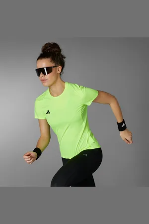 adidas Playera de Running Adizero Essentials Lucid Lemon - Mujer