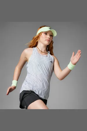 adidas Playera Sin Mangas de Running Ultimate Airchill Engineered Halo Plata - Mujer