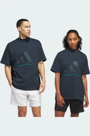 adidas Playera Basketball 001_ Aurora Ink - Unisex