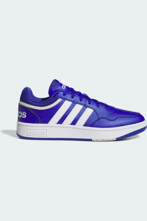 adidas Tenis Hoops 3.0 Low Classic Vintage Semi Lucid Azul - Hombre