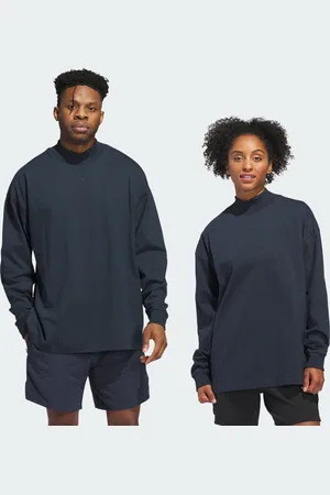 adidas Playera Basketball Manga Larga (Unisex) Aurora Ink - Unisex