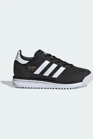 adidas Tenis SL 72 RS Cordones Elásticos Kids Negro - Niño