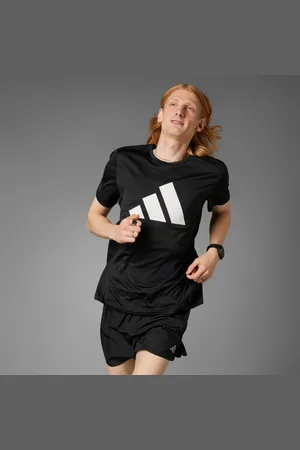 adidas Playera Run It Negro - Hombre