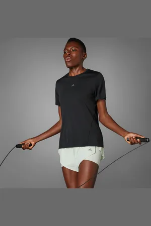 adidas Playera Designed For Training Heat.Rdy Hiit Negro - Mujer