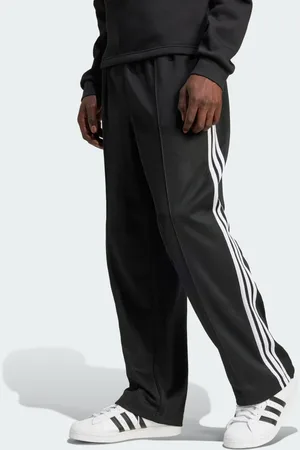 adidas Pants Deportivos Adicolor Baggy Fit Firebird Negro - Hombre