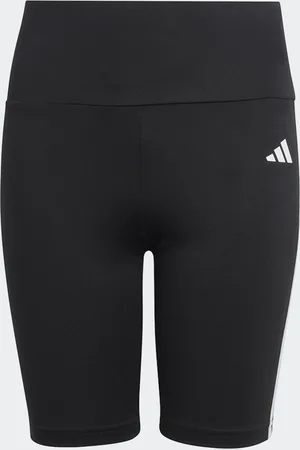 adidas Mallas de Ciclismo Train Essentials Aeroready 3 Franjas Negro - Niño
