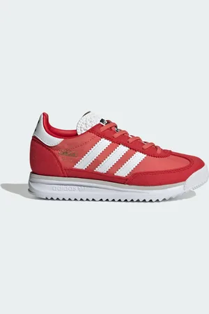 adidas Tenis SL 72 RS Cordones Elásticos Kids Preloved Scarlet - Niño