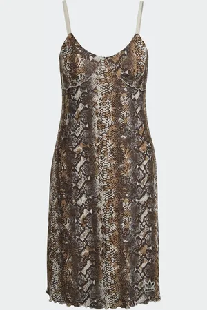 adidas Vestido Snake Mesh Wonder Blanco - Mujer
