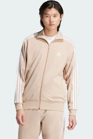 adidas Chamarra Adicolor Classics Firebird Magic Beige - Hombre