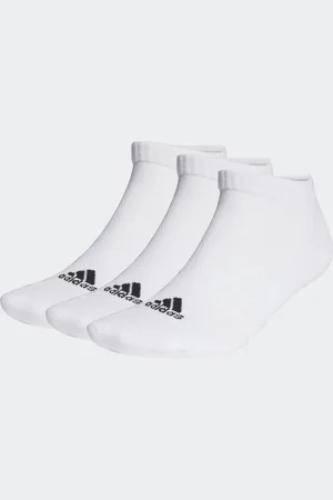 adidas Al Tobillo Acolchados 3 Pares Blanco