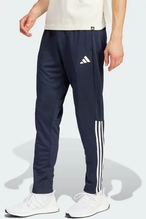 adidas Pants Ajustados Aeroready Sereno Regular Cut 3 Franjas Pierna Cónica Legend Ink - Hombre