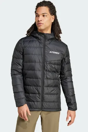 adidas Chamarra Térmica Ligera Terrex Multi Con Gorro Negro - Hombre