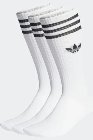 adidas A Media Pantorrilla 3 Pares Blanco