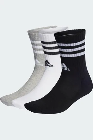 adidas A Media Pantorrilla Acolchados 3 Franjas 3 Pares Medium Gris Gris
