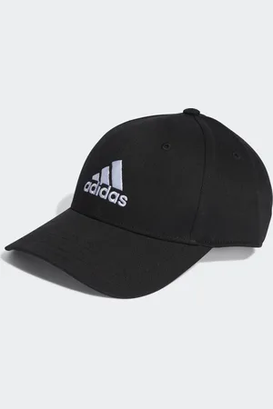 adidas Gorra de Béisbol de Sarga de Algodón Negro