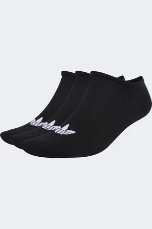adidas Calcetines Tobilleros Trefoil Negro