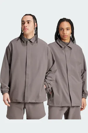 adidas Chamarra de Entrenador Basketball Charcoal - Unisex