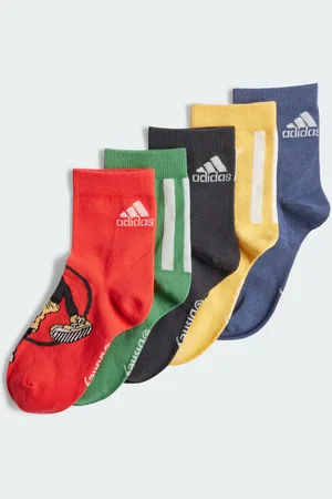 adidas Disney Mickey Mouse Paquete de 5 Pares Preloved Ink