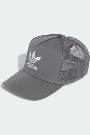 adidas Gorra Trucker Adicolor Classic Curvada Espuma Gris Four