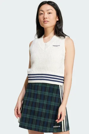 adidas Chaleco Tejido Off Blanco - Mujer
