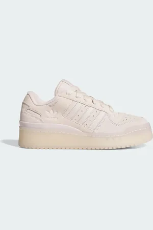 adidas Tenis Forum Bold Stripes Putty Mauve - Mujer