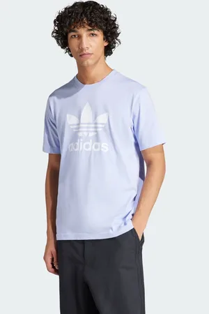 adidas Playera Adicolor Trifolio Violeta Tone - Hombre