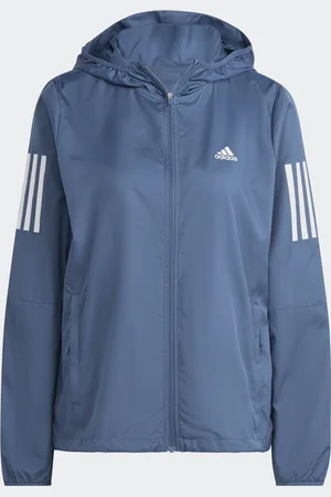 adidas Rompevientos de Running Con Gorro Own The Run Wonder Steel - Mujer