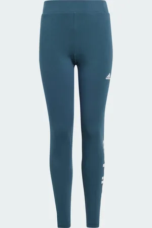 adidas Mallas Essentials Logo Linear Algodón Corte Medio Arctic Night - Niño