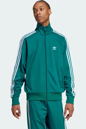 adidas Chamarra Adicolor Classics Firebird Legacy Teal - Hombre