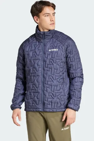 adidas Chamarra Térmica Terrex Xperior Primaloft Loose Fill Shadow Azul - Hombre