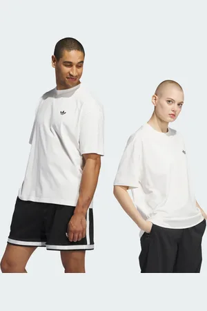 adidas Playera Estampada (Unisex) Blanco - Unisex