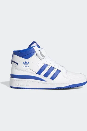 adidas Tenis Forum Mid Blanco - Niño