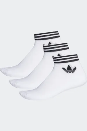 adidas Calcetines Tobilleros Island Club Trefoil 3 Pares Blanco