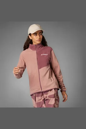 adidas Chamarra Terrex Multi Cierre Frontal Felpa Warm Clay - Mujer