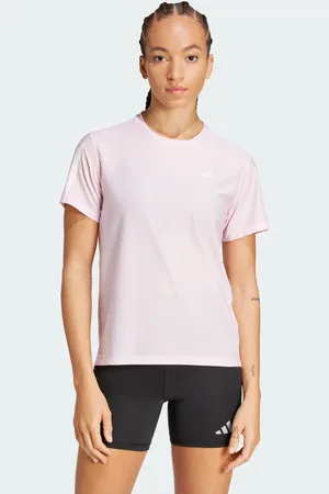adidas Playera Own The Run Clear Rosa - Mujer