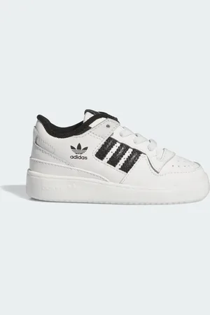 adidas Tenis Forum Low CL Cordones Elásticos Niños Core Blanco - Niño