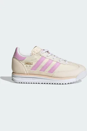 adidas Tenis SL 72 RS Cordones Elásticos Kids Chalk Blanco - Niño
